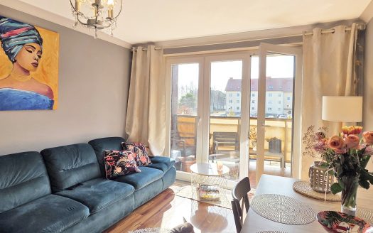3 pokoje | 66 m² | 1 piętro | loggia | narożne | Ustka | bud. 2013 r.