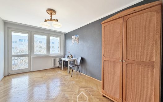 K. Jadwigi | 36,8 m² | 2 pokoje | 3 piętro | balkon | 2-stronne
