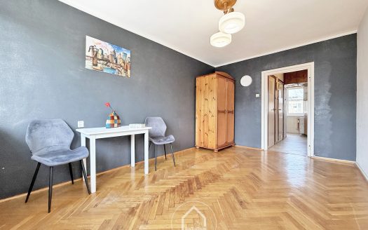 K. Jadwigi | 36,8 m² | 2 pokoje | 3 piętro | balkon | 2-stronne