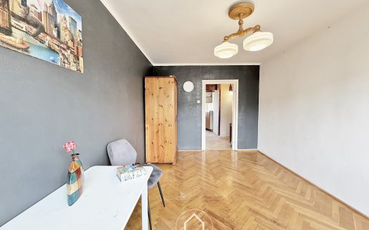 K. Jadwigi | 36,8 m² | 2 pokoje | 3 piętro | balkon | 2-stronne